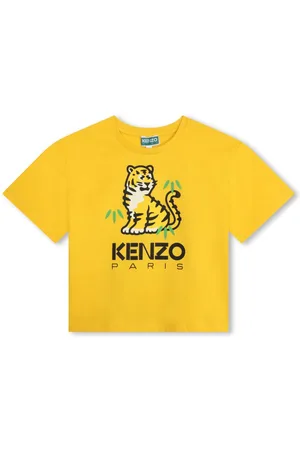 Kenzo T-shirt Kotora con stampa Tiger