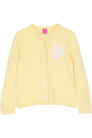 Cashmere In Love Cardigan Alta con intarsi