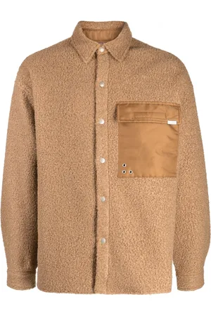 Izzue Giacca-camicia con colletto ampio