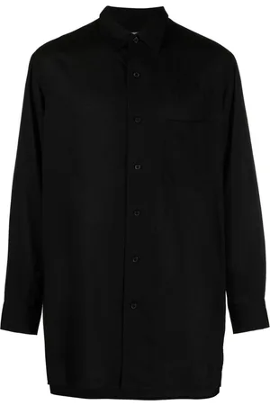 YOHJI YAMAMOTO Camicia con maniche a spalla bassa