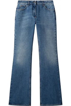 OFF-WHITE Jeans svasati a vita media