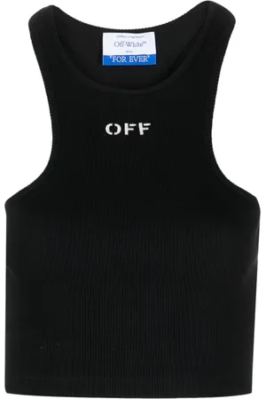 OFF-WHITE Top corto Off-Stamp