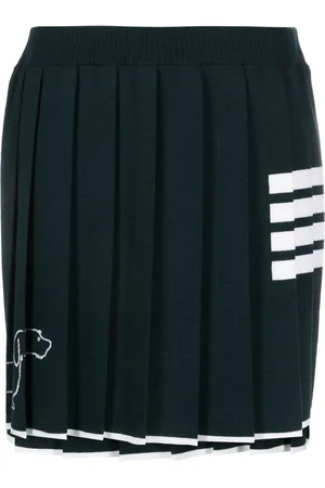 Thom Browne Minigonna Hector plissettata