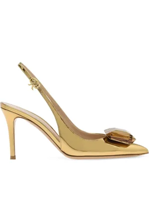 Gianvito Rossi Pumps Jaipur con cinturino posteriore 90mm
