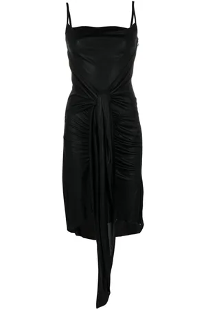 Marine Serre Abito con stampa Crescent Moon
