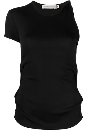 CHRISTOPHER ESBER T-shirt asimmetrica