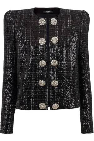 Balmain Giacca con paillettes