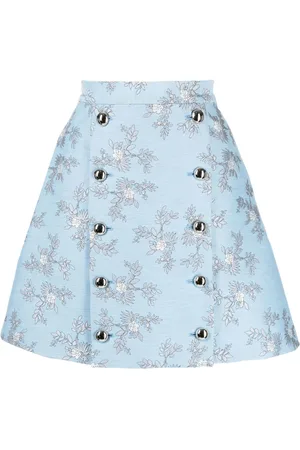 Macgraw Gonna svasata Portobello con motivo jacquard