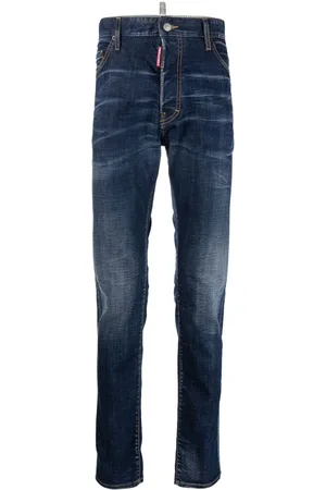 Dsquared2 Jeans slim Cool Guy con effetto vissuto