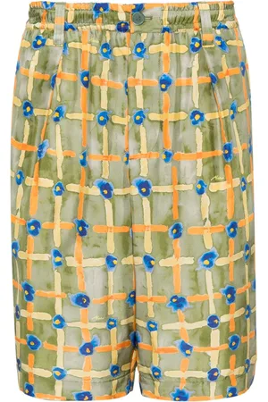 Marni Bermuda con stampa astratta