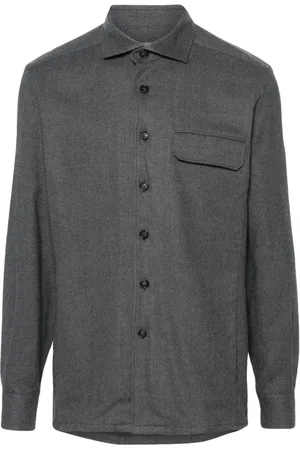 corneliani Giacca-camicia con colletto classico