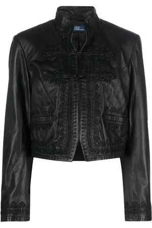 Ralph Lauren Giacca crop con ricamo