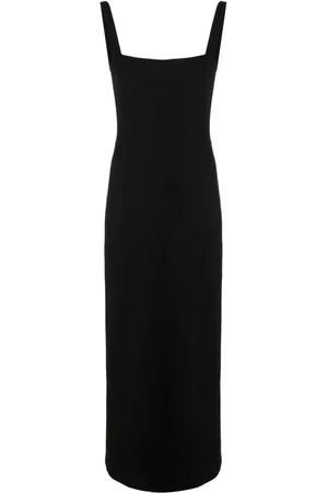 Helmut Lang Abito lungo con cut-out
