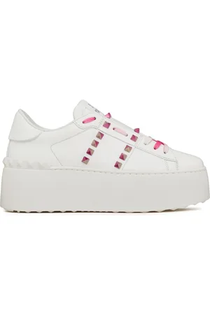 VALENTINO GARAVANI Sneakers Rockstud Untitled con suola alta