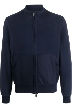 corneliani Felpa con scollo rialzato