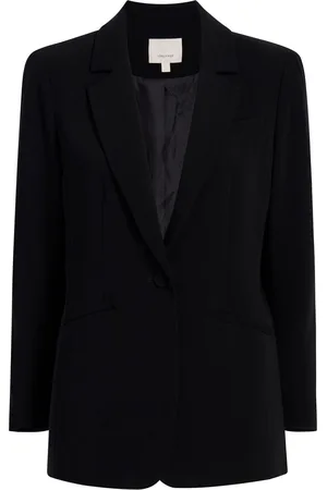Cinq A Sept Blazer monopetto Karlie con revers a lancia