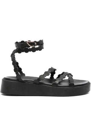 Ancient Greek Sandals Sandali Aspis con suola rialzata