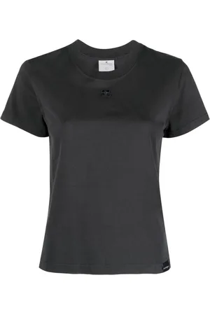 Courrèges T-shirt con ricamo