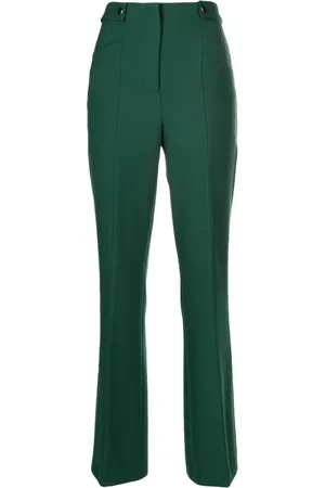 HUGO BOSS Pantaloni Tupera svasati a vita alta