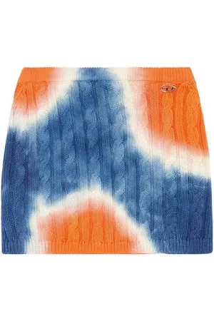 Diesel Minigonna M-Jami con fantasia tie dye