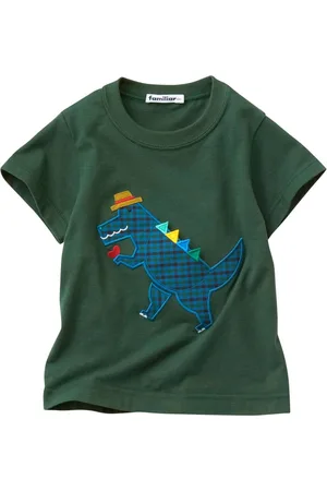 Familiar T-shirt con applicazione dinosauro