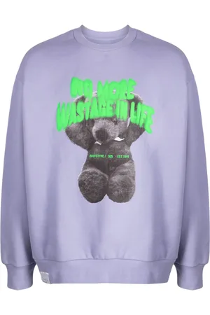 Izzue Felpa Teddy Bear con stampa