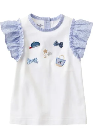 Familiar T-shirt con ruches