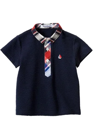 Familiar Polo con colletto a contrasto