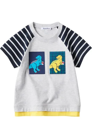 Familiar T-shirt con applicazione dinosauro