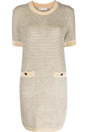 Tory Burch Abito midi a righe