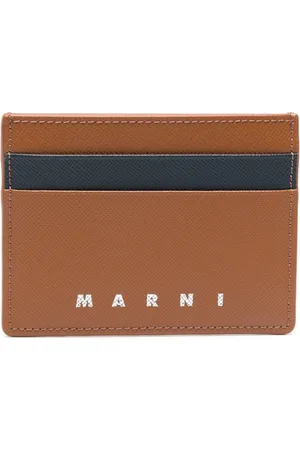 Marni Portacarte con logo goffrato