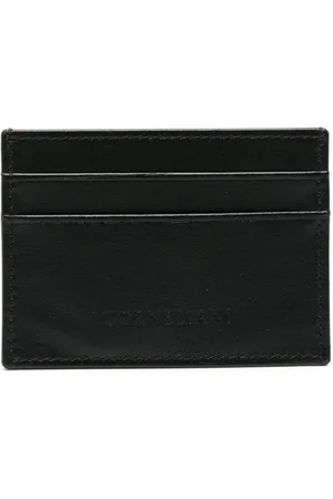 corneliani Portacarte con logo goffrato