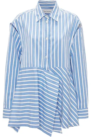 J.W.Anderson Camicia drappeggiata a righe