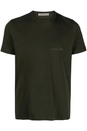 corneliani T-shirt con ricamo