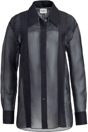 Khaite Camicia semi trasparente The Nori