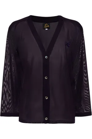 Pins & Needles Cardigan semi trasparente con ricamo