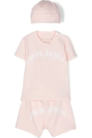 Palm Angels Set neonato con stampa