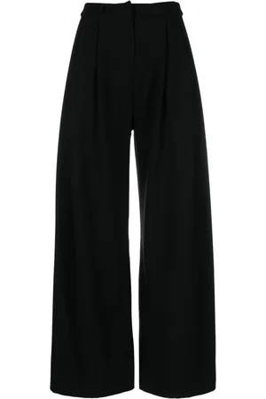 LOULOU Pantaloni a palazzo con pieghe