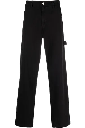 AWAKE NY Jeans dritti con ricamo