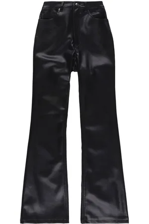 KSUBI Pantaloni svasati in finta pelle
