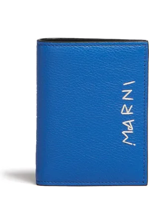 Marni Portafoglio bi-fold con ricamo