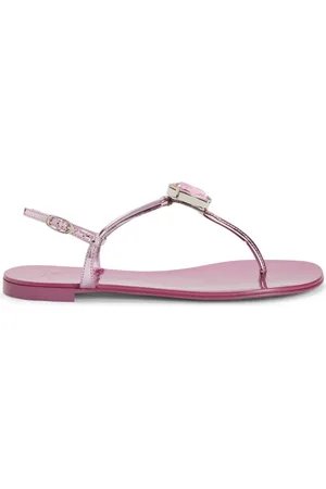 Giuseppe Zanotti Sandali Anthonia con effetto metallizzato