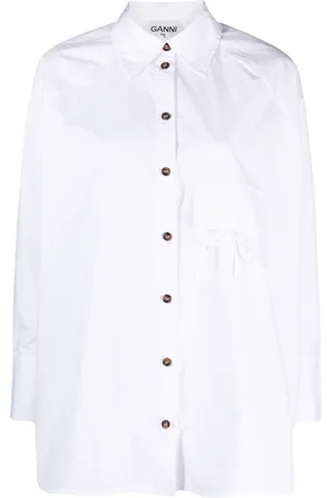 Ganni Camicia in cotone biologico