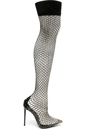 LE SILLA Stivali Gilda con strass 120mm