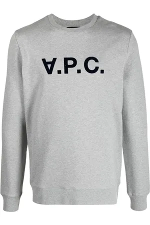 A.P.C. Felpa girocollo con stampa