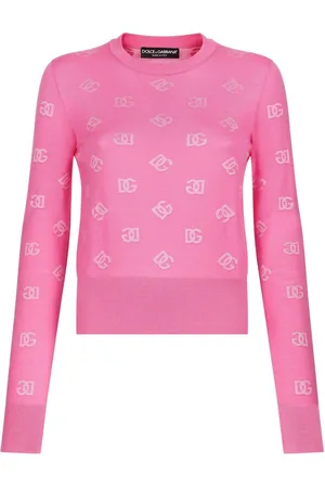 Dolce & Gabbana Maglione girocollo con motivo jacquard