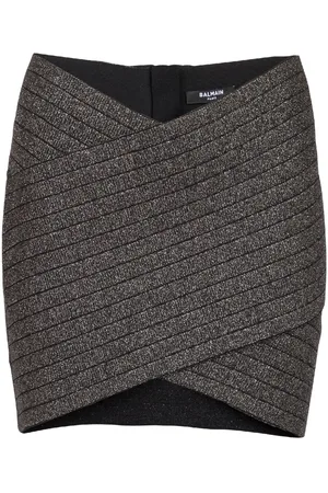 Balmain Minigonna a righe