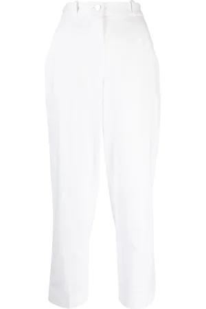 CHANEL Pantaloni dritti crop 2000