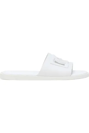 Dolce & Gabbana Sandali slides a punta aperta