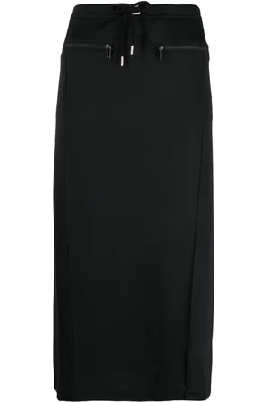 Courrèges Gonna midi con applicazione